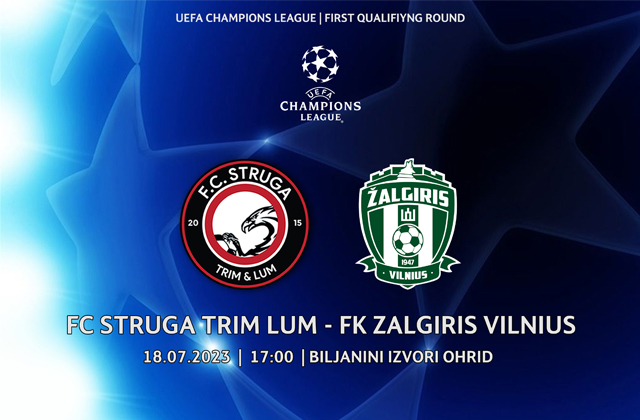 FC Struga Trim Lum- FC Zalgiris