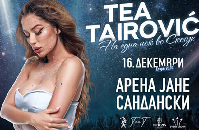 Tea Tairovic во Скопје