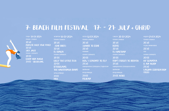 Beach Film Festival 2024 Плажа Славија