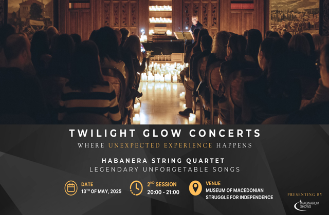 Twilight Glow Concerts, Habanera String Quartet 2nd session